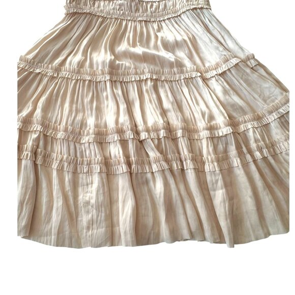 Ulla Johnson Gemma Plisse Mini Dress In Dawn, Size 6, New with Tag, $575 MSRP - Picture 10 of 16